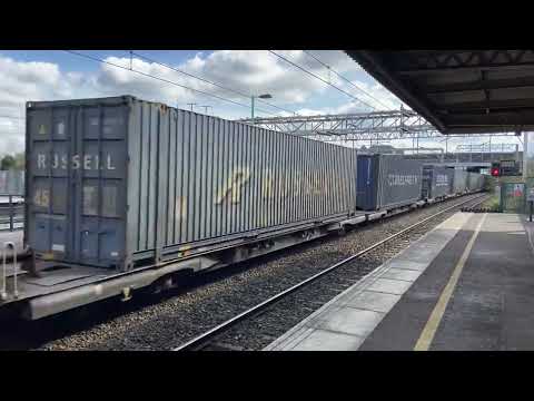 DRS 88002 Prometheus 414B 0546 Mossend Down Yard to Daventry Int Rft Recep Fl at Nuneaton