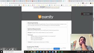 Examity Instructions - Workplace Math 10