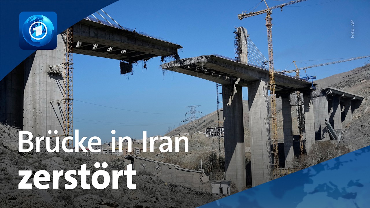 Angriffe auf größte Brücke in Iran