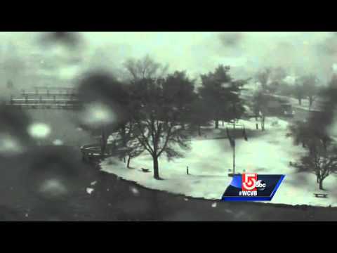 It's April 26th, and it's snowing!