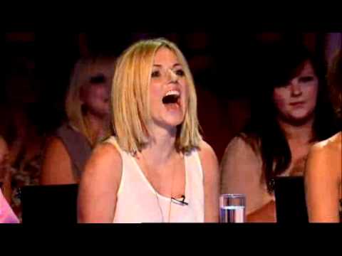 Stephen Hunter burns it up on stage! - The X Factor  2010 - Auditions week 1