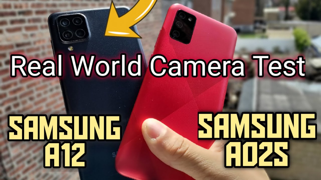 Samsung Galaxy a02s vs a12 Real world camera test! Camera Review!