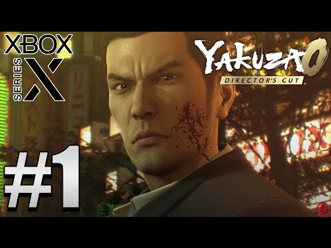 Yakuza 0 Director's Cut (Xbox Series X) Gameplay Walkthrough Part 1 [4K 60FPS]