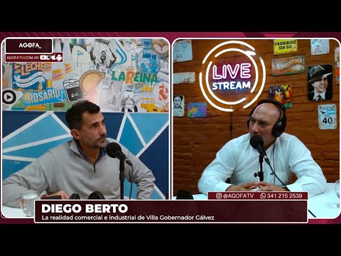 La realidad comercial e industrial de Villa Gobernador Gálvez. Entrevista a Diego Berto 