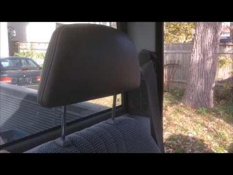 How to remove GM pinhole style headrests