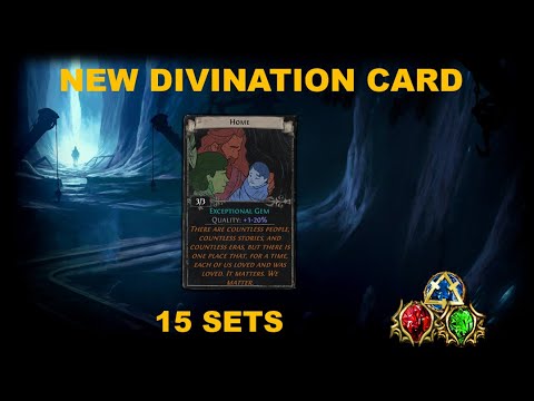 [PoE 3.18] 15 Sets of HOME... New divination card