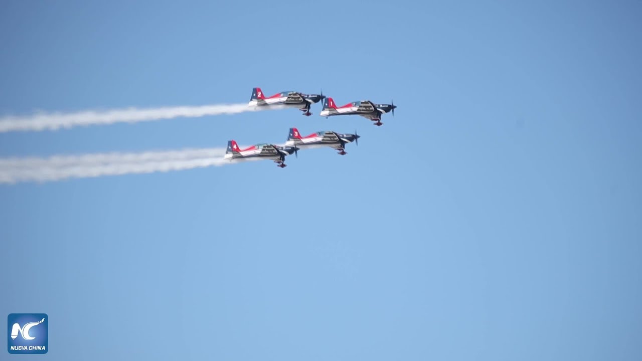 Se inaugura Feria Internacional del Aire y del Espacio en Chile
