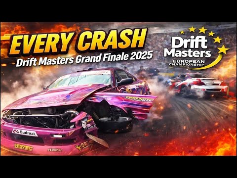 EVERY CRASH in Drift Masters Grand Finale 2025!