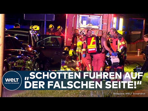 WEEZE: "Verkehrsregeln missachtet!" - Schottische Fußball-EM-Gäste verunglücken nach der Ankunft!