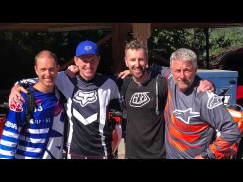 Richard, Jarrod, Jason and I alive in Austria - Kini Adventure Tours - KTM 2018