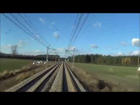 Jazda w kabinie lokomotywy EP09-045