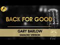 Back For Good Karaoke Version by Gary Barlow/Take That #pop