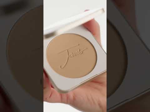 Jane Iredale PurePressed Base Mineral Foundation SPF 20 Refill Mineralny puder prasowany (kolor Golden Glow) wkład 9,9 g - VIDEO
