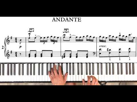 Andante- J. H. Fiocco from pieces de clavecin op. 1