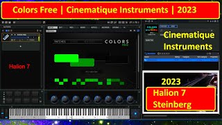 Video thumbnail for Steinberg Halion 7 | Colors Free | Cinematique Instruments | 2023 | All Presets Sound Rewiev by Musical Software Hardware