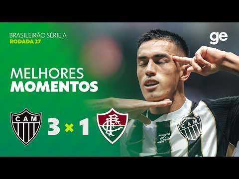 Gols e melhores lances de Atlético Mineiro x Fluminense