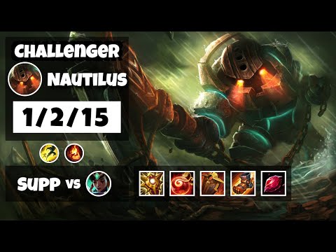 Nautilus vs Karma KOREAN Challenger SUPPORT (1/2/15) - v11.13