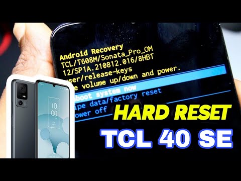 Hard Reset TCL 40 SE // FORMATEAR TCL 40 SE T610K