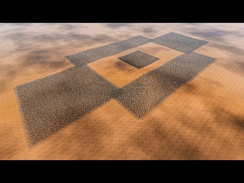 SHOTGUN SOLDIERS ARMY SURROUNDED BY 1 MILLION FOOTMEN - Ultimate Epic Battle Simulator 2 UEBS 2