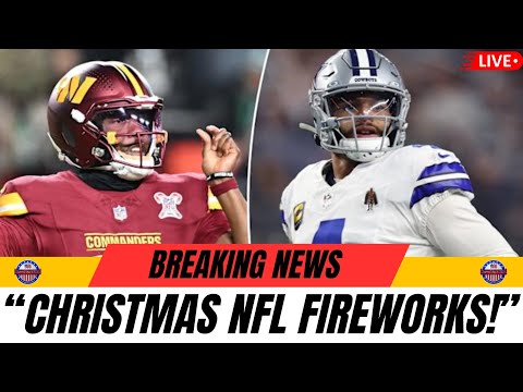 Cowboys vs Commanders: Shocking Christmas Day NFL Showdown!🔴 LIVE BREAKING NEWS
