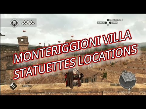 Assassin's Creed 2 Monteriggioni Villa Statuettes Locations (SWITCH)