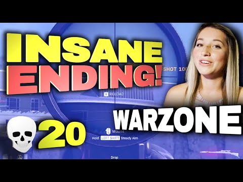 Finally Beat My Personal Record in Call of Duty Warzone! Watch this INSANE ENDING! (20 Kills)