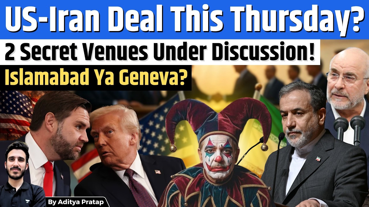 US vs Iran Peace Talks before April 21 Ceasefire Deadline | Venue Islamabad or Geneva | Aditya