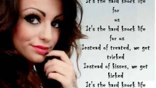 Cher Lloyd   Its A Hard Knock Life Lyrics On Screen
