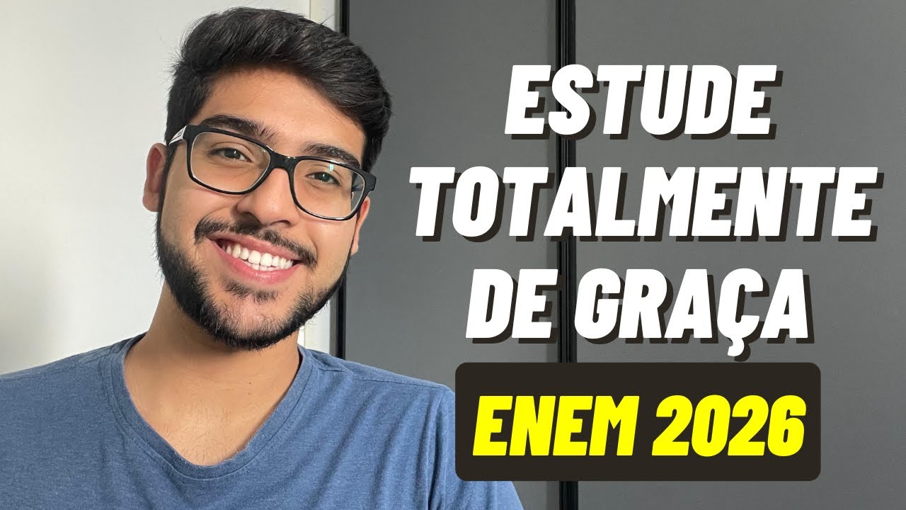 SITES GRATUITOS PARA ESTUDAR PARA O ENEM 2025! - Materiais, aulas, questões, simulados... gratuitos!