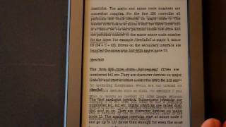 Amazon Kindle 4 Touch - відео 3