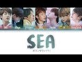 BTS - SEA (바다) (Color Coded Lyrics Eng/Rom/Han)
