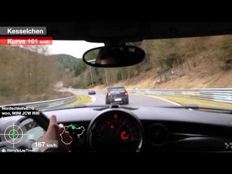 Nordschleife Onboard MINI WORX catches MINI Clubman
