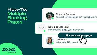 How to Create Multiple Booking Pages in YouCanBookMe (Organize Your Calendar Like a Pro)