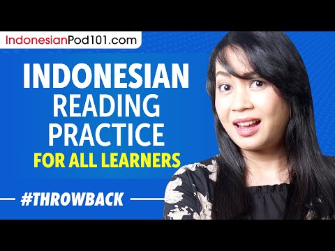 Indonesian Reading Practice for ALL Learners - Indonesian for Daily Life