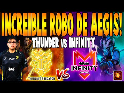 THUNDER vs INFINITY [BO2] - Increíble Robo de Aegis! "Kotaro vs Alone" -  Realms Collide DOTA 2