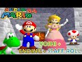 Super Mario 64 Yoshi Ending Staff Roll