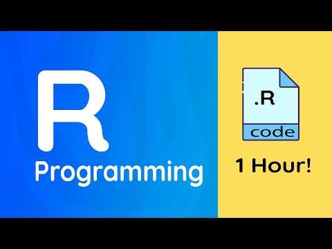 Learn R Programming Full Course: 1 hour!