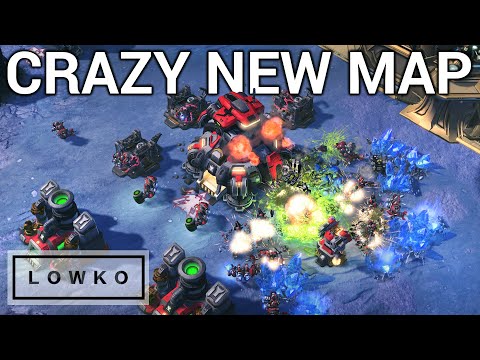 StarCraft 2: NEW MAP - THE GOLDEN WALL! (uThermal vs Reynor)