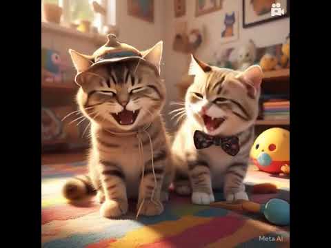 Cats funny laughing #trendingshorts #catsshorts #foryou