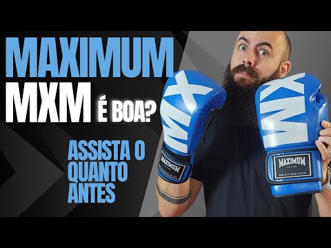 Luva de Boxe MAXIMUM MXM vale a pena? análise sincera