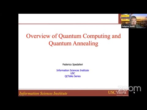 QCTalks/Talk2: Federico Spedalieri - Overview of quantum computing and quantum annealing