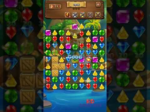 Jewel Mash TREASURE ISLAND Level 6