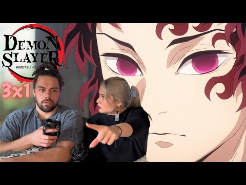 CATCHING UP TO S4! |Demon Slayer Season 3 Episode 1  - Someone's Dream Reaction | Deniz & Masha