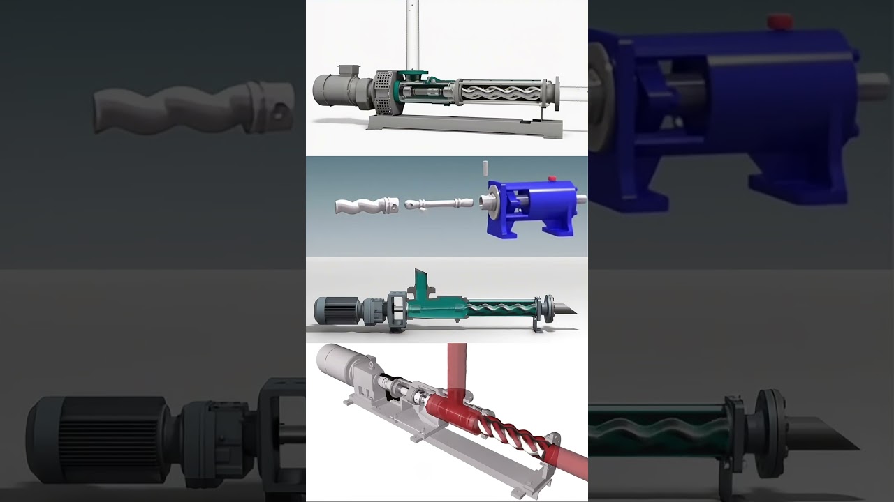 Working principle of screw pump#screw pump#water pump#pump