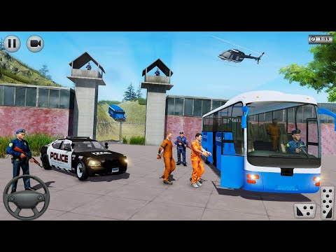 Play "US Police Transport Simulator" and Become a Prisoner-Transporting Officer!