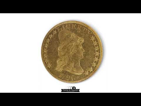 About Uncirculated 1796 $10 Gold Shown in Stunning 4K With Stack's Bowers Coins in Motion Technology