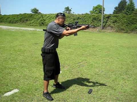 Mag Dump LMT 12" SBR with the KAC triple tap break