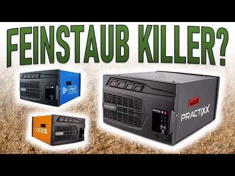 Preiswerter LUFTREINIGER im Check - Scheppach HDA-14 / Practixx PX-LR-400