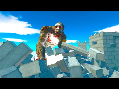 Goro The Gigant Vs Army of Fantasy and Infernals ► Animal Revolt Battle Simulator