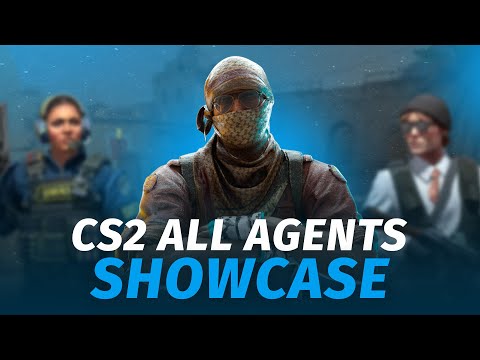CS2 ALL AGENTS SHOWCASE + RADIO COMMANDS VOICES